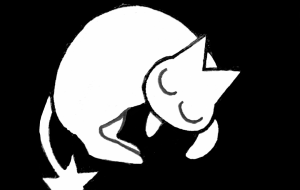 星の尻尾を持つ猫 - 黒越瑠香