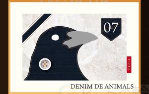 DENIM DE ANIMALS【カラス】 - ESTRELLA 