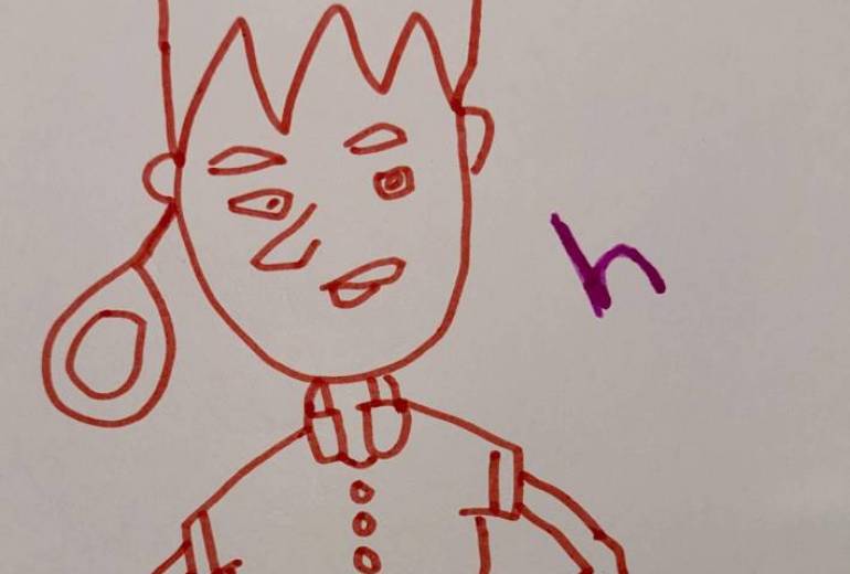 １分で描いた絵