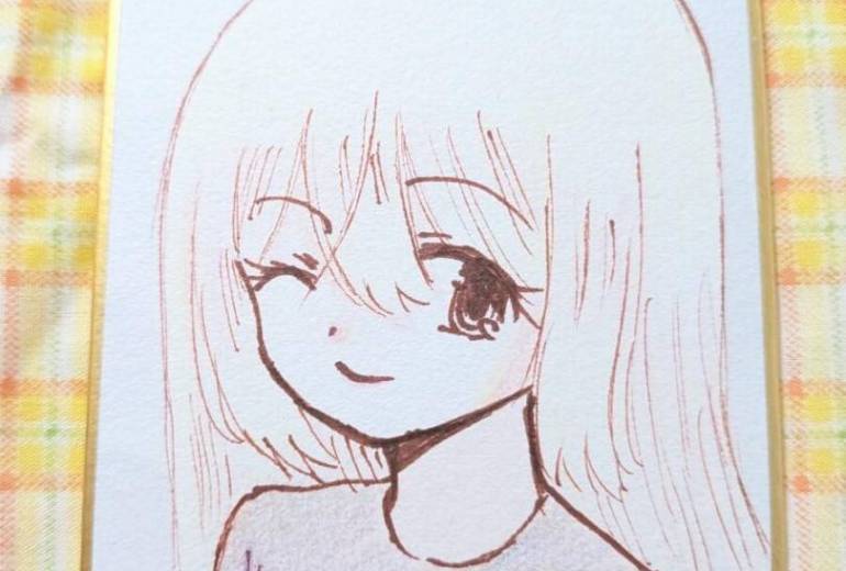 手描きイラスト　レイ