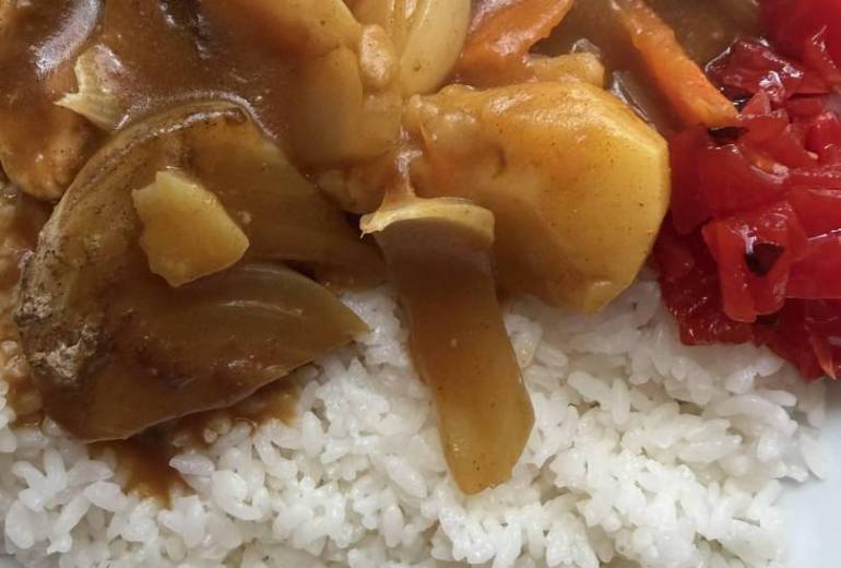 涙のチキンカレー