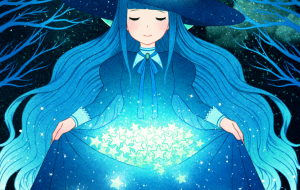 夜空の魔法使い - 羊子