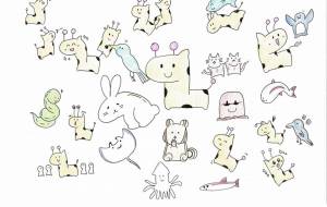 きりんがいっぱい - みの 