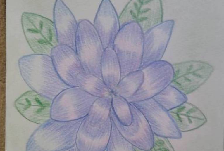 ガラス細工の花 - ふか 