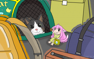 列車の荷物置き場 - める～ん 