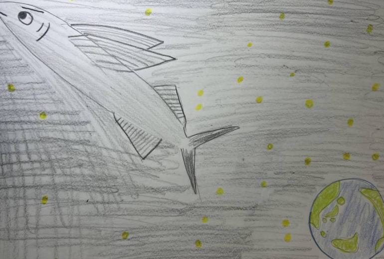 トビウオ宇宙へ