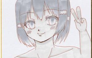 モノクロイラスト - 社容尊悟 
