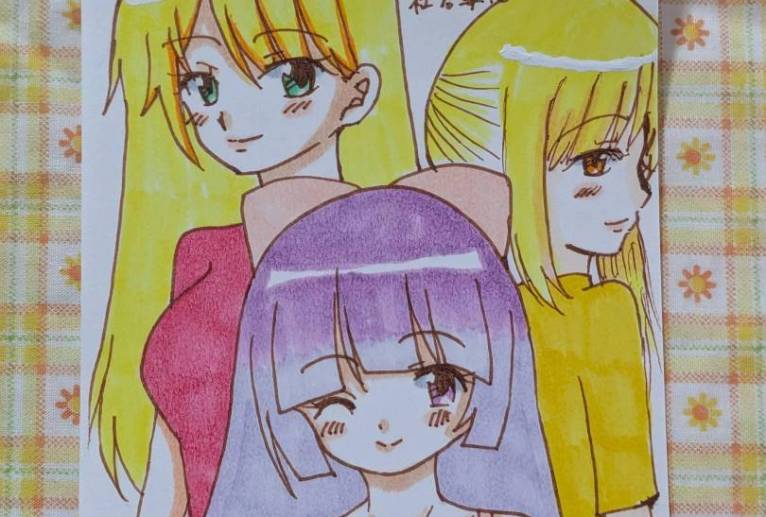 おまけポストカード絵 - 社容尊悟 