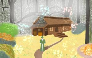 魔法使いと山奥の家と星の雨です - 朝晩(あさばん) 