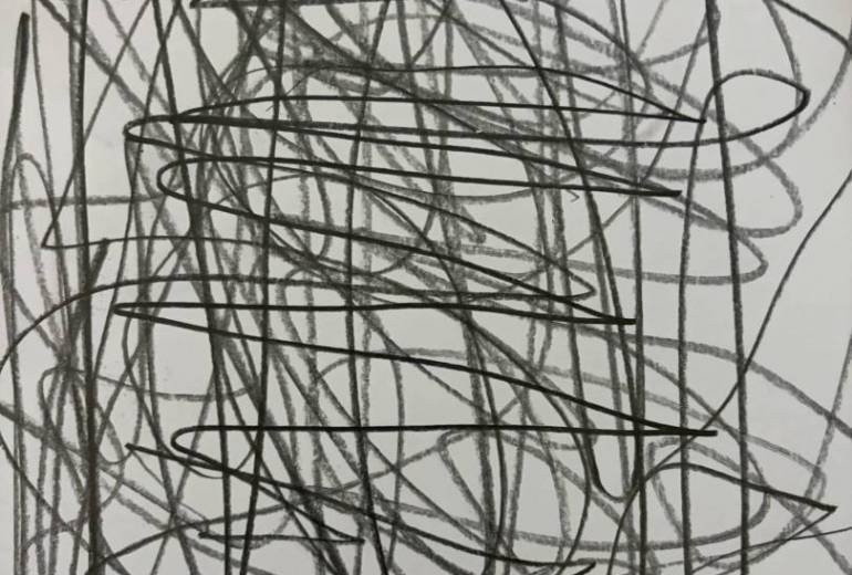 鉛筆画
