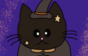 ハロウィンと黒猫 - Junna 