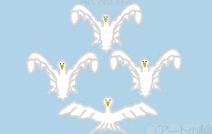 飛んでいる鳥 - アクター 