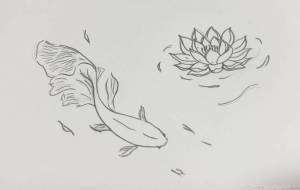 魚と花 - akur 