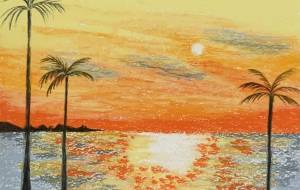 夕陽の海 - ベリー 