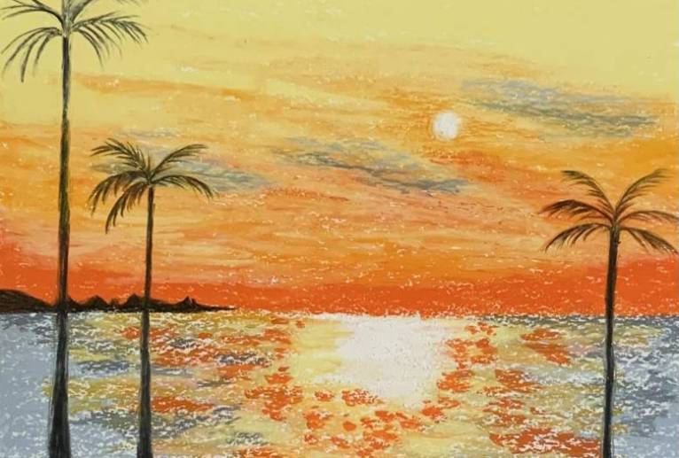 夕陽の海 - ベリー 